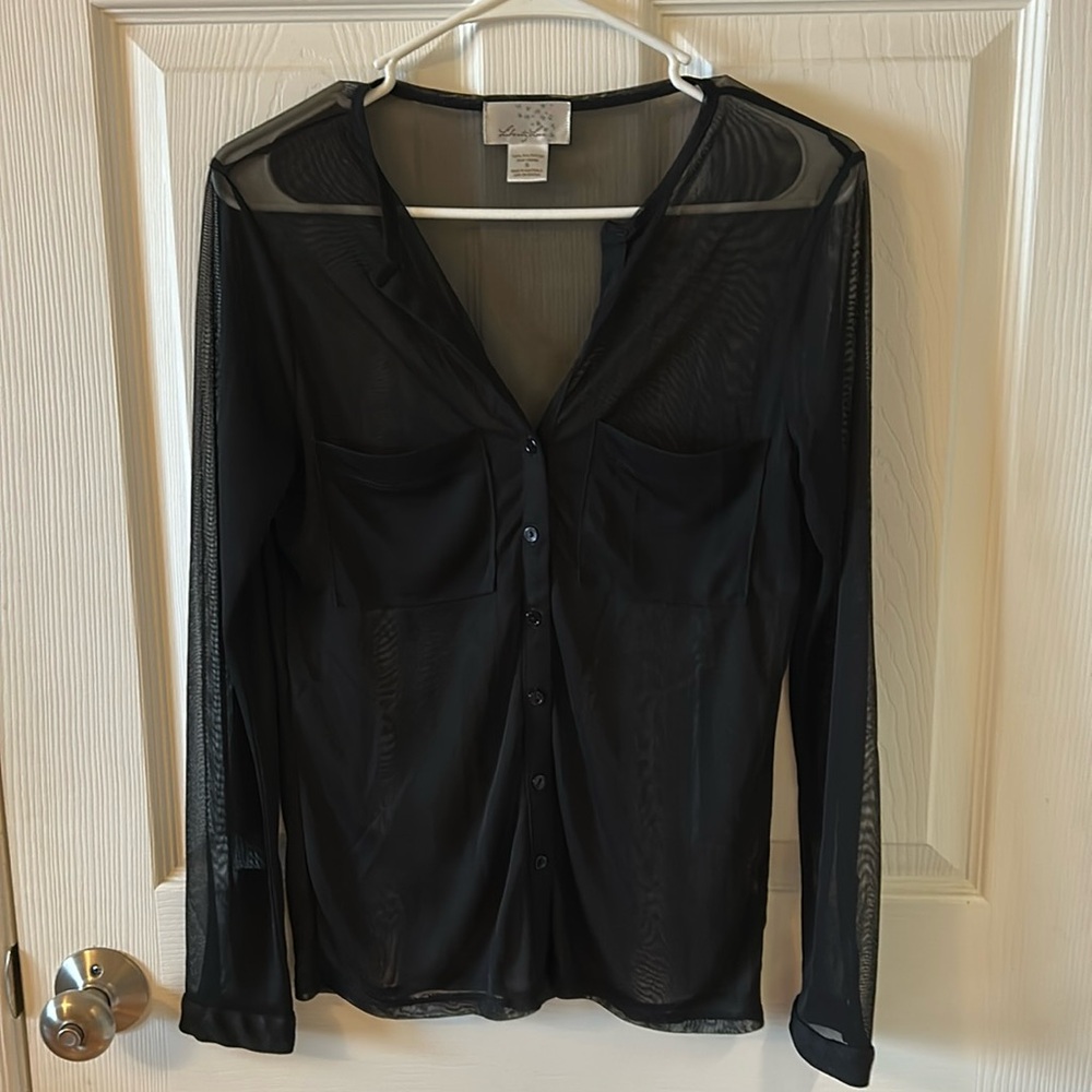 Liberty Love Sheer Blouse NWOT